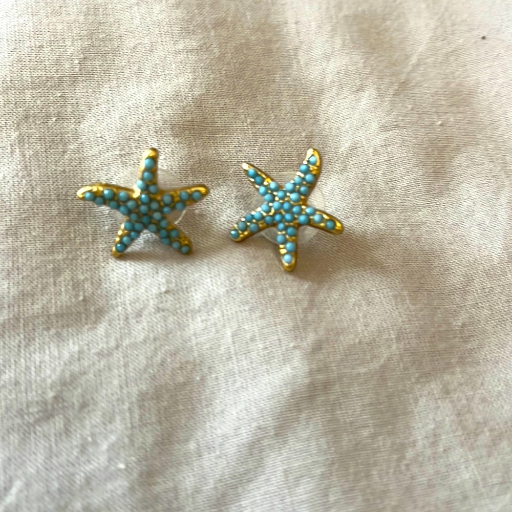 Lilly Pulitzer starfish earrings